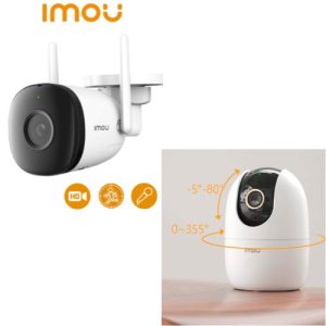 Camaras de seguridad wifi de 3MP con instalación